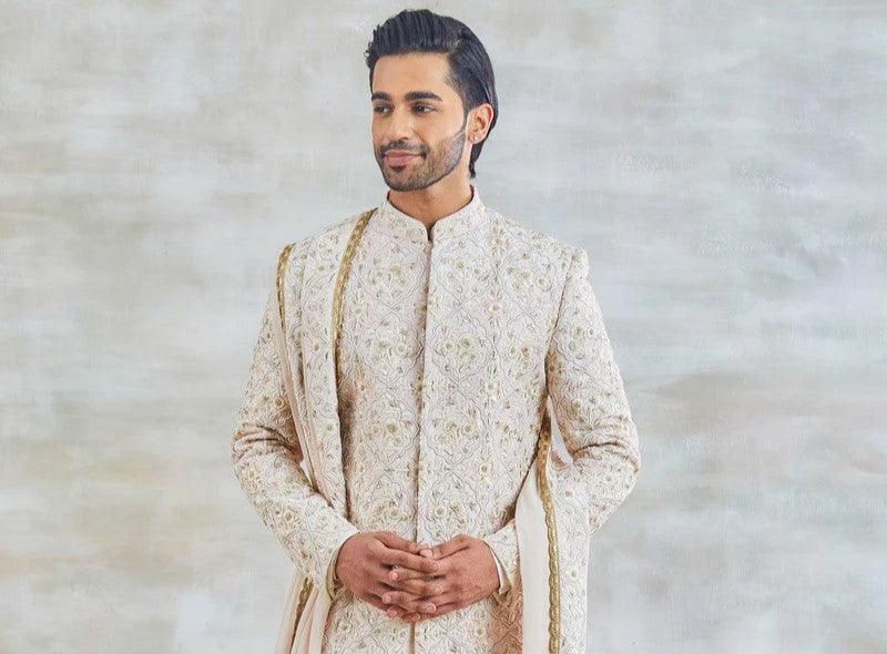 Mastering Men's Wedding Style: The Ultimate Guide to Sherwanis Sets & Kurta Pajamas - Studio Bagechaa