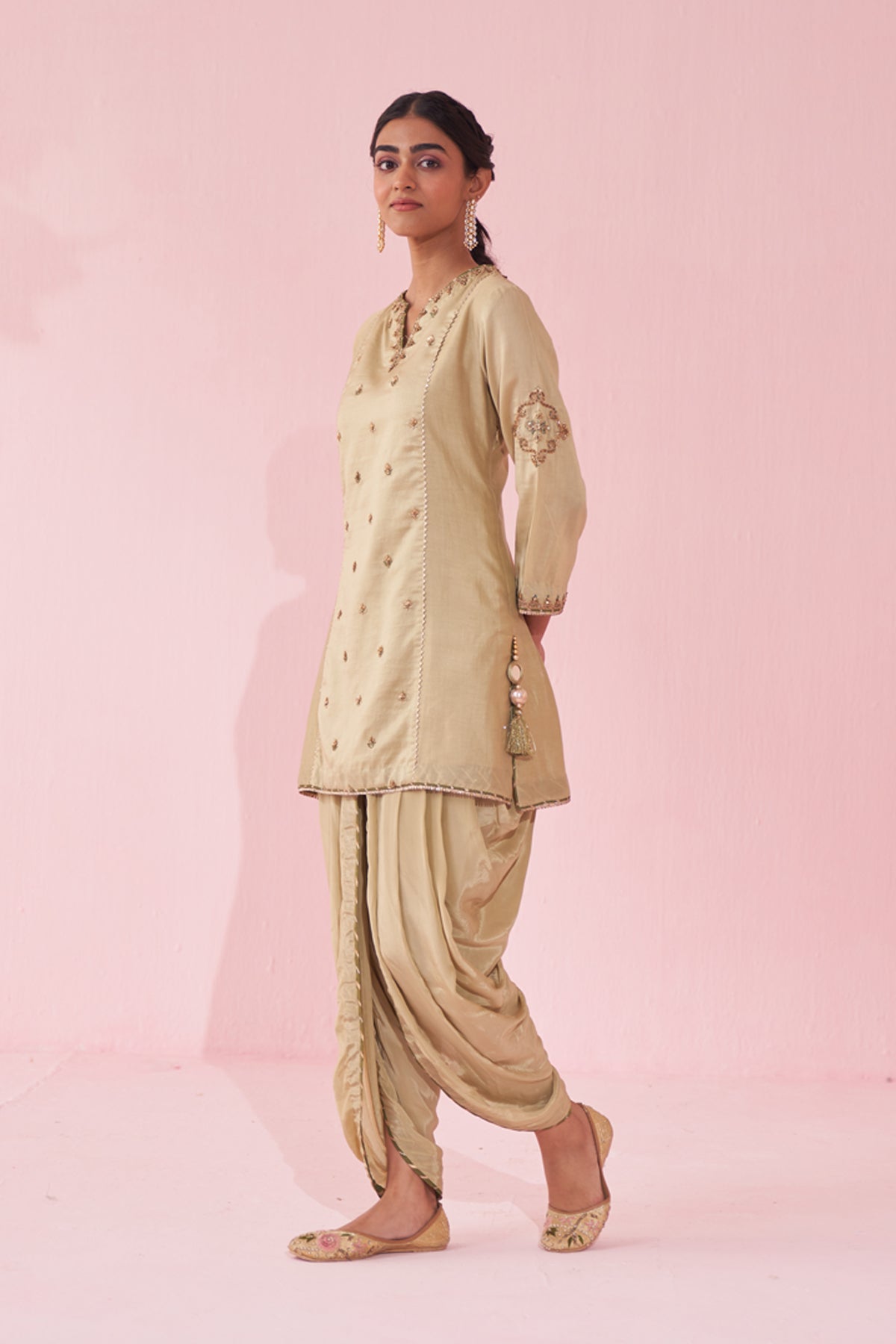 GEETA GREEN KURTA SET