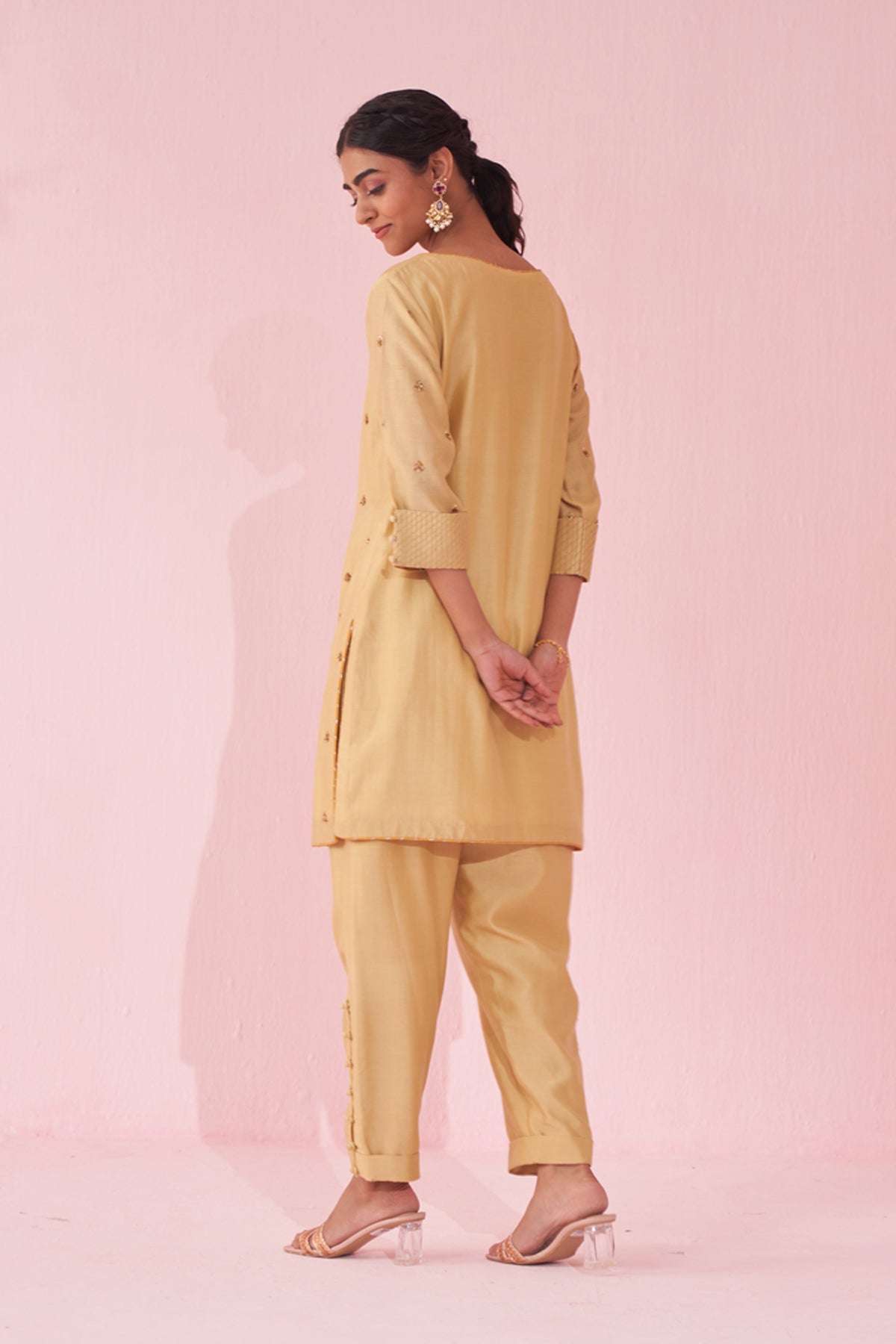 GULBADAM YELLOW CO-ORD SET