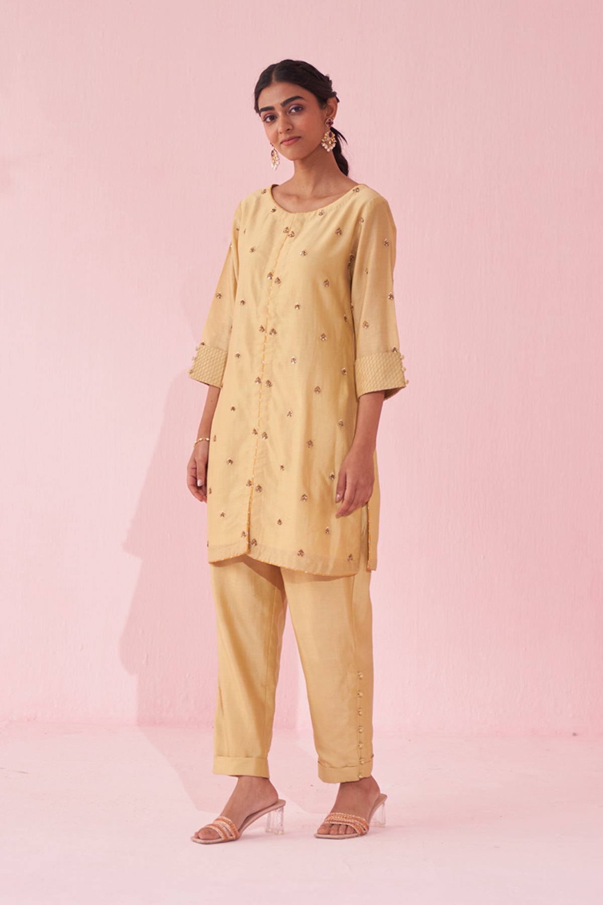 GULBADAM YELLOW CO-ORD SET