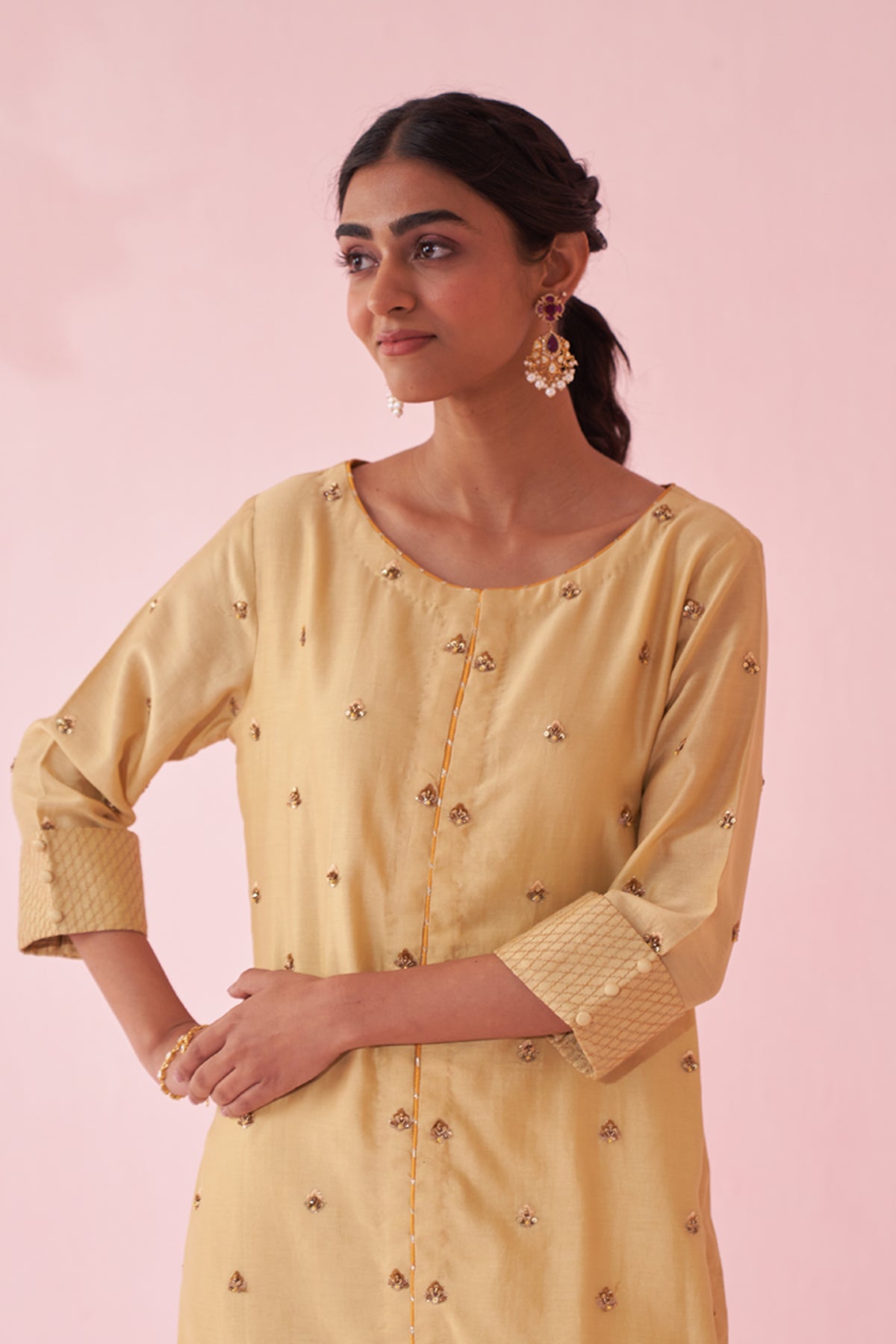 GULBADAM YELLOW CO-ORD SET