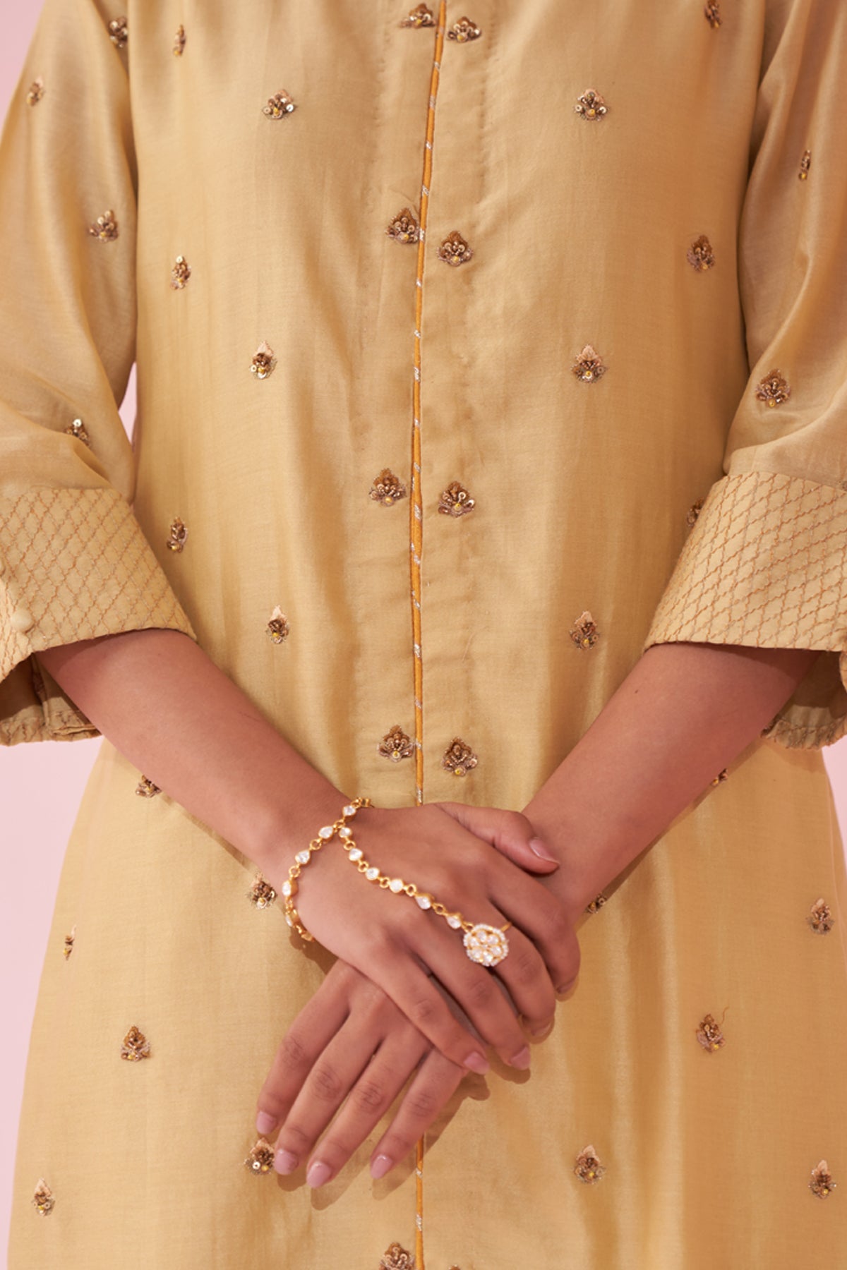 GULBADAM YELLOW CO-ORD SET