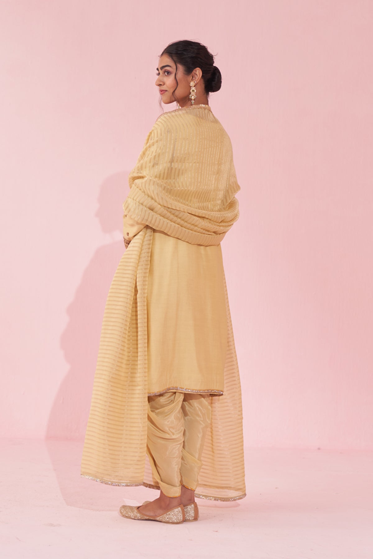 GULNAR YELLOW KURTA SET