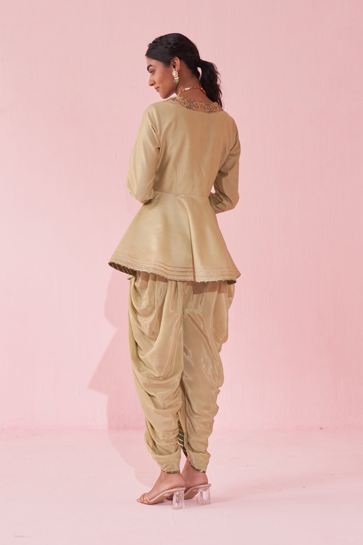 GULNAZ GREEN KURTA SET