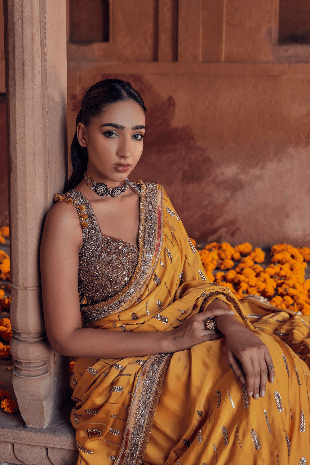 Satin Saree – Ekktara