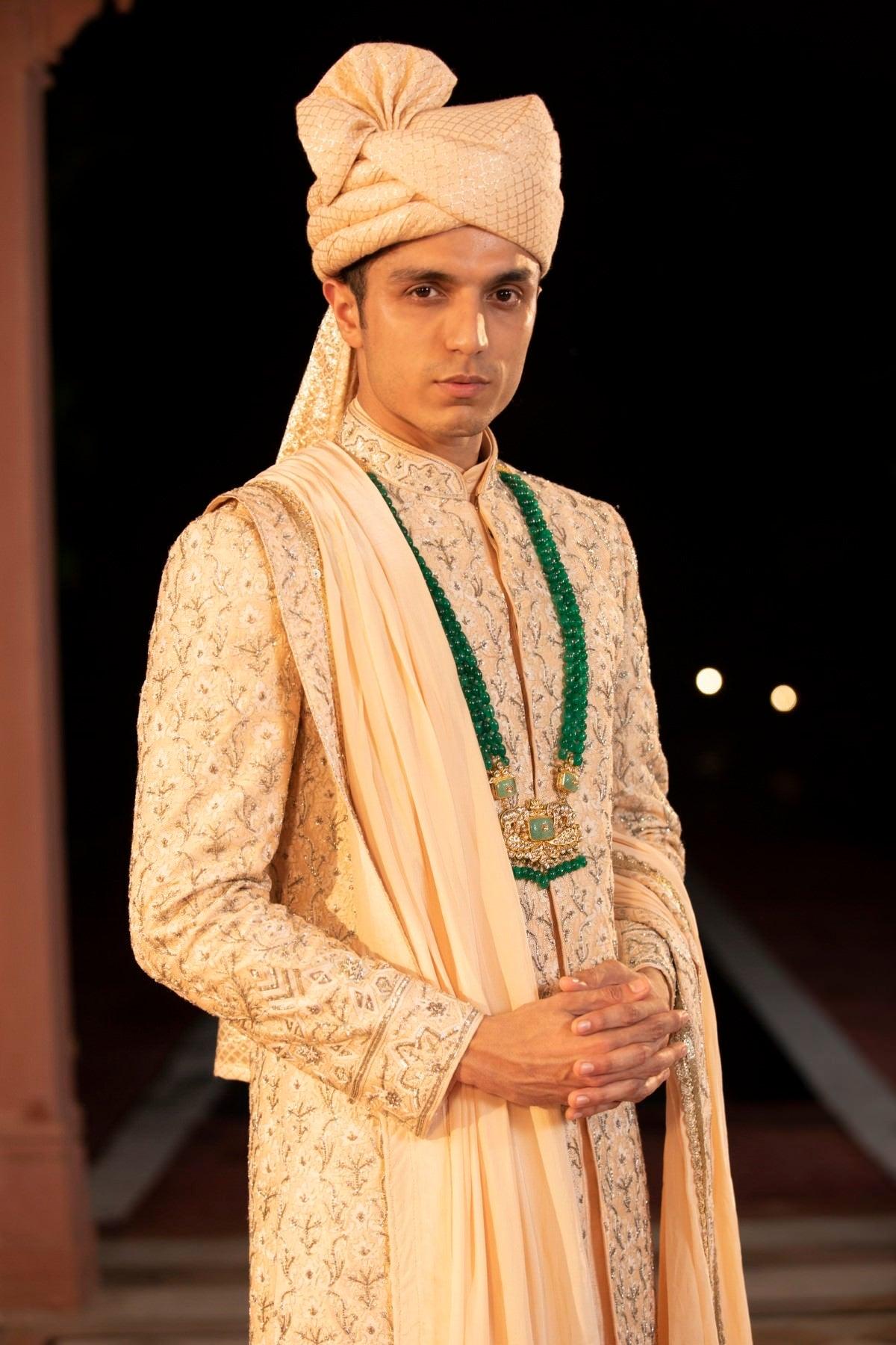 Soulmates! Sherwani for Groom and Lehenga for Bride – Fashion Ka Fatka