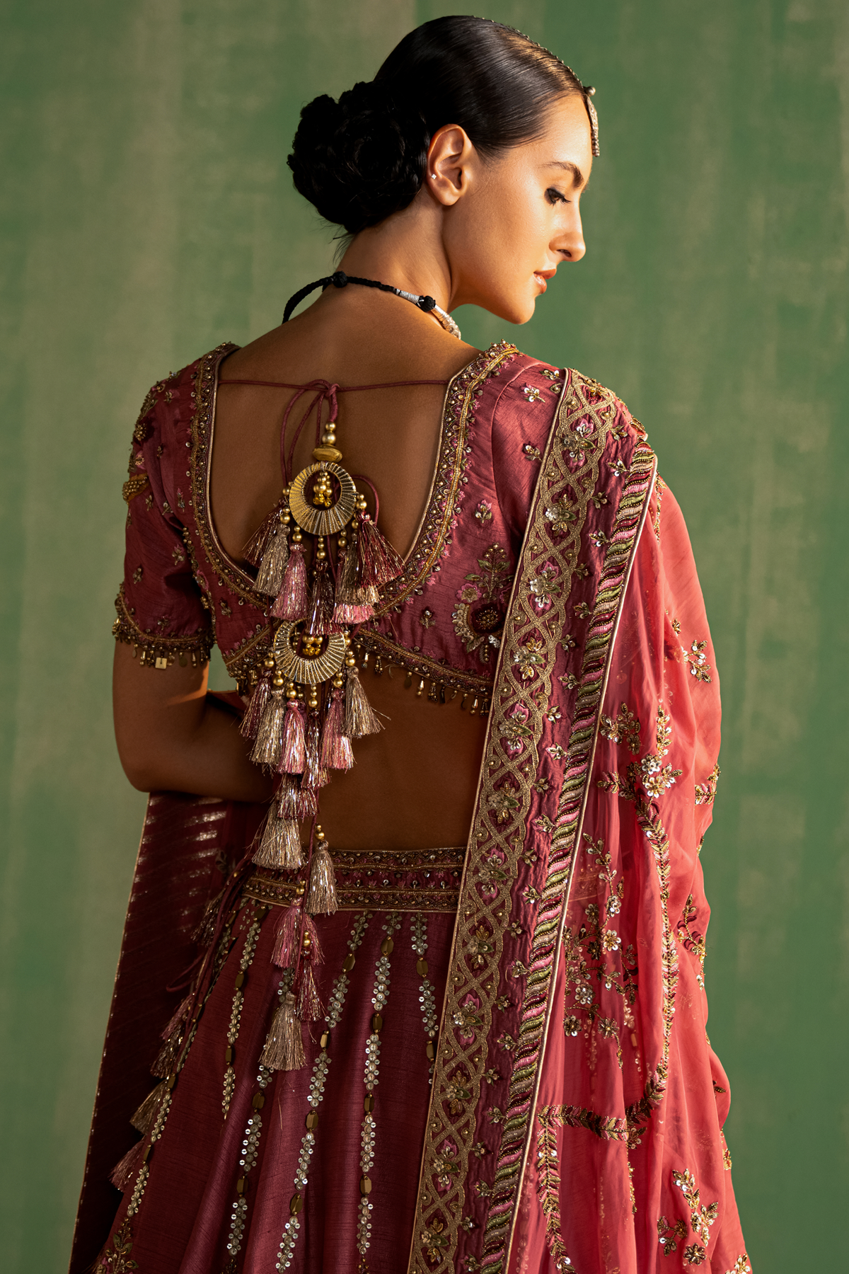 TARINI MAUVE PINK LEHENGA SET