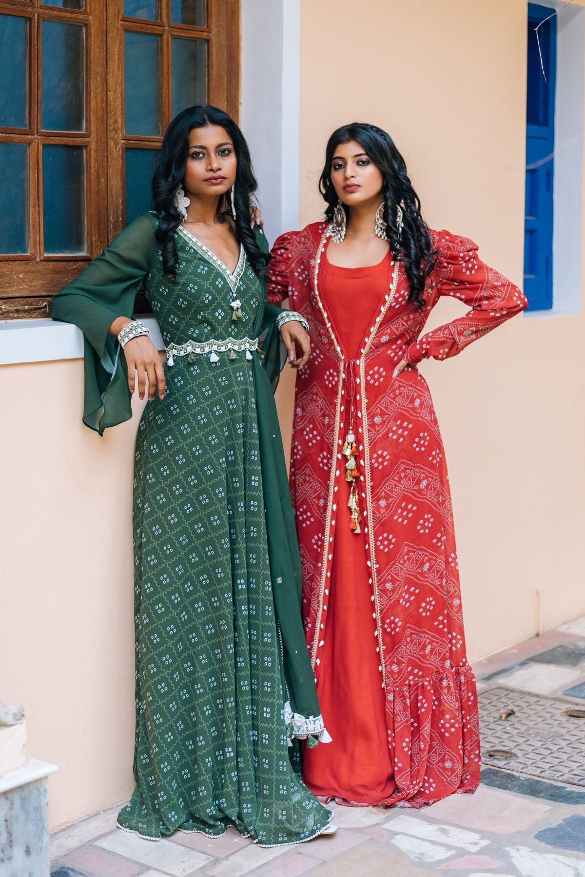 Bandhani Print Outfits | Celebrity-Inspired Bandhani Print Outfits | Ethnic  Outfits | Celebrity-Inspired Bandhani Print Dress | HerZindagi