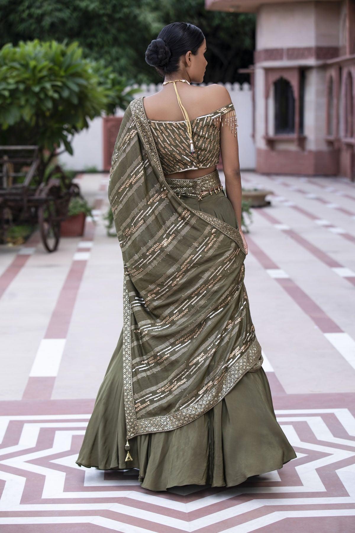 30 Latest Lehenga Saree Designs to Try (2022) - Tips and Beauty | Lehenga  saree design, Designer lehenga choli, Saree dress