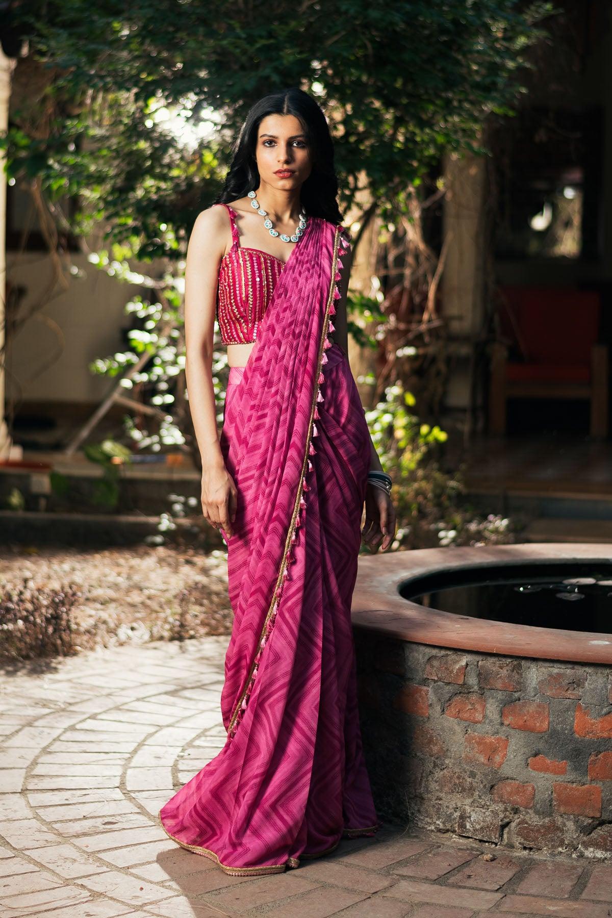 Buy Incredible Purple Woven Paithani Silk Wedding Wear Saree - Zeel Clothing
